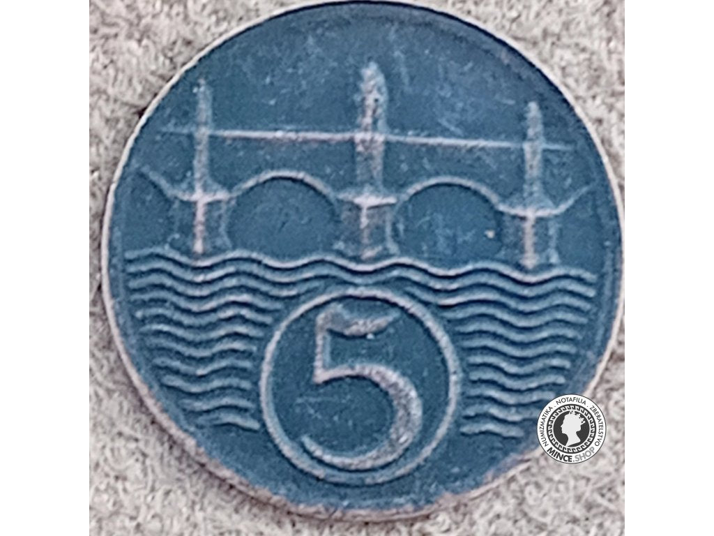 5 halierov - 1.ČSR - 1924