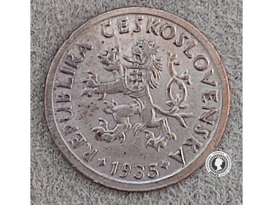 10 halier - 1.ČSR - 1935