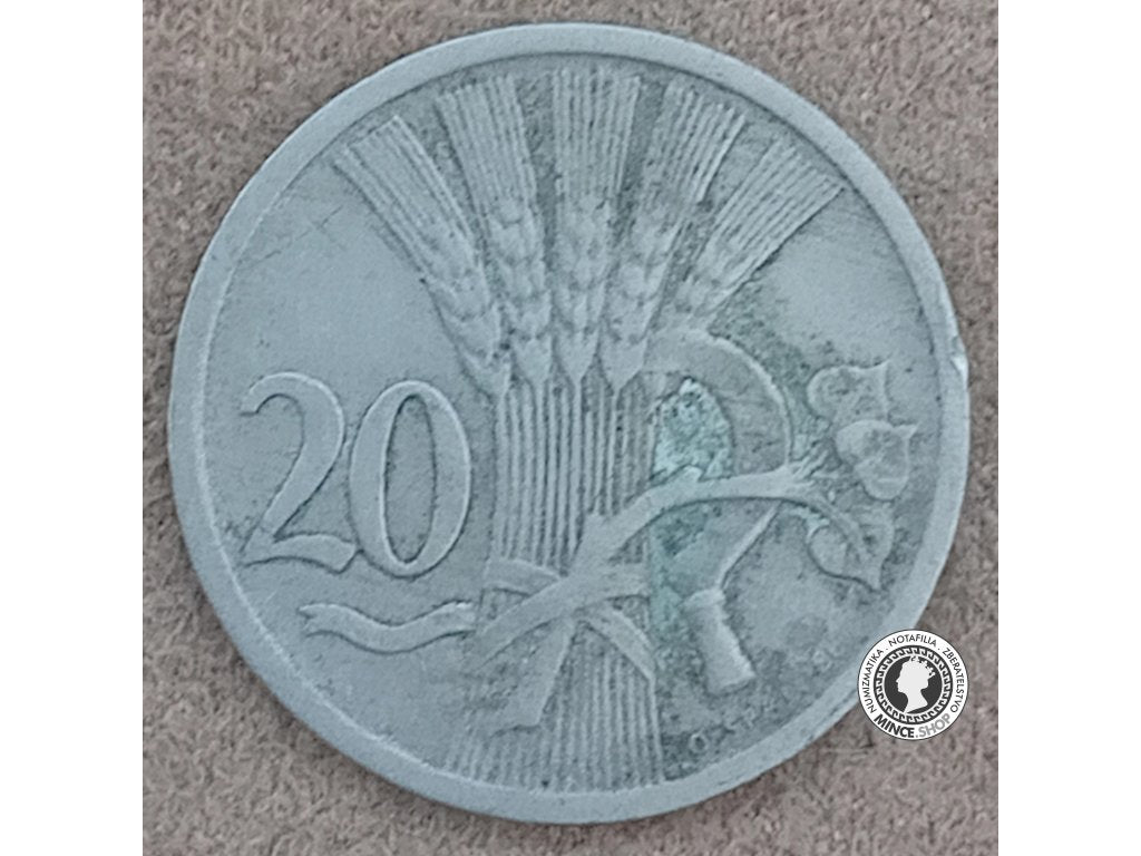 20 halier - 1.ČSR - 1931