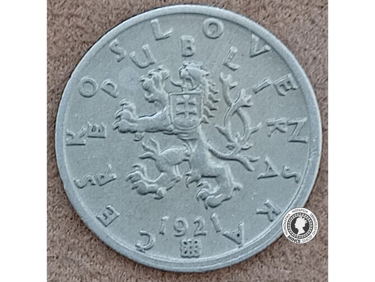 50 halier - 1.ČSR - 1921