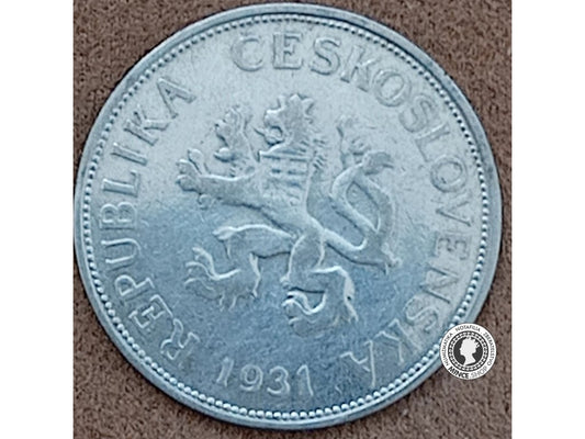 5.koruna - 1.ČSR - 1931