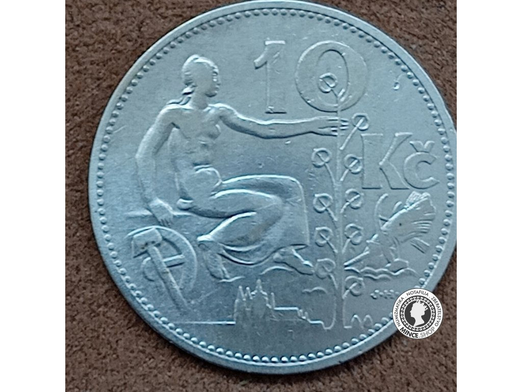 10.koruna - 1.ČSR - 1930