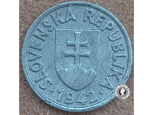 5 halier - Slovenský Štát - 1942