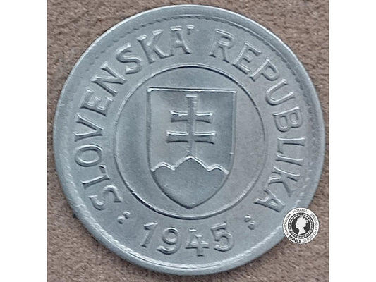 1 koruna - Slovenský Štát - 1945