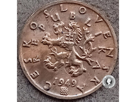 50 halier - Česko-Slovensko - 1949