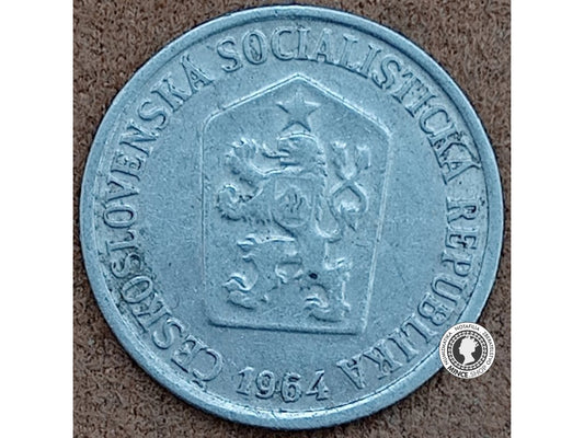 10 halier - Česko-Slovensko - 1964