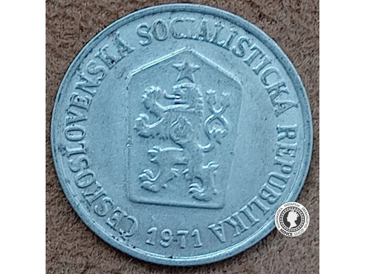 10 halier - Česko-Slovensko - 1971