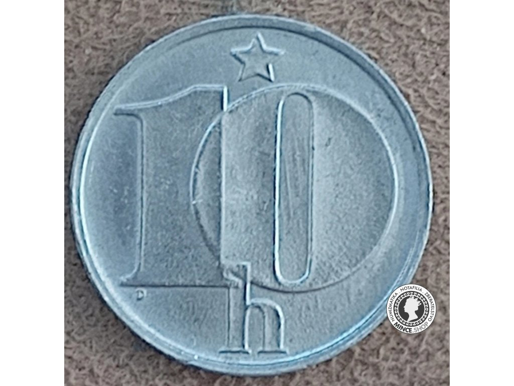 10 halier - Česko-Slovensko - 1975
