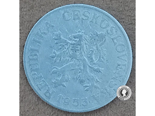 25 halier - Česko-Slovensko - 1953