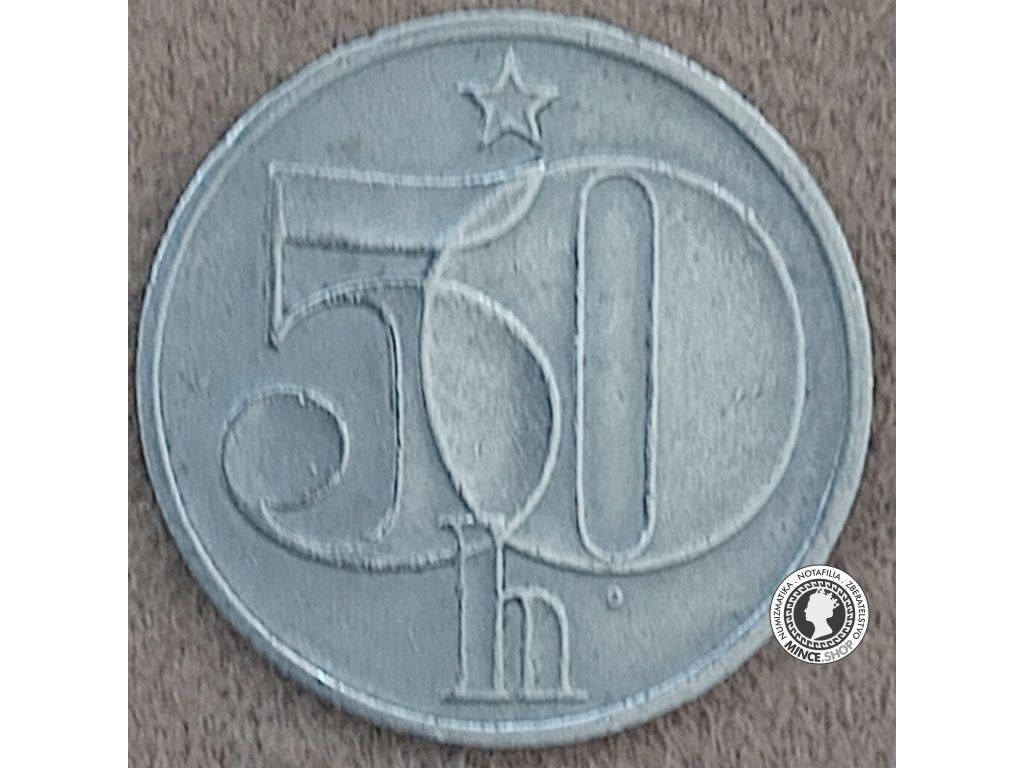 50 halier - Česko-Slovensko - 1978