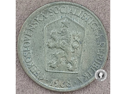 1 koruna - Česko-Slovensko - 1968