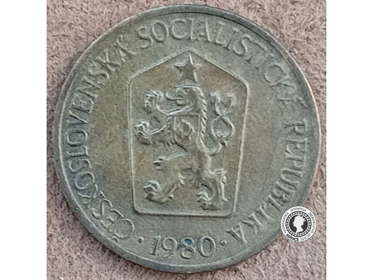 1 koruna - Česko-Slovensko - 1980