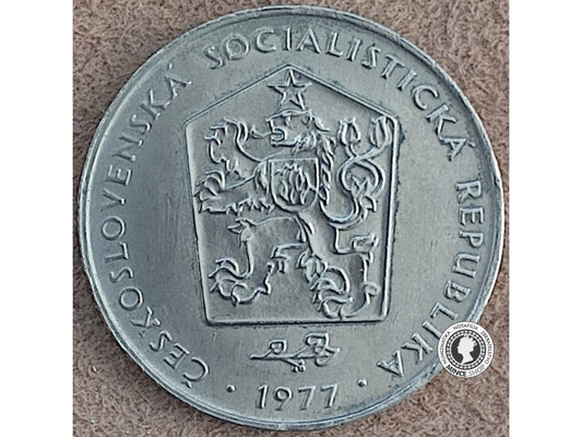 2 koruna - Česko-Slovensko - 1977