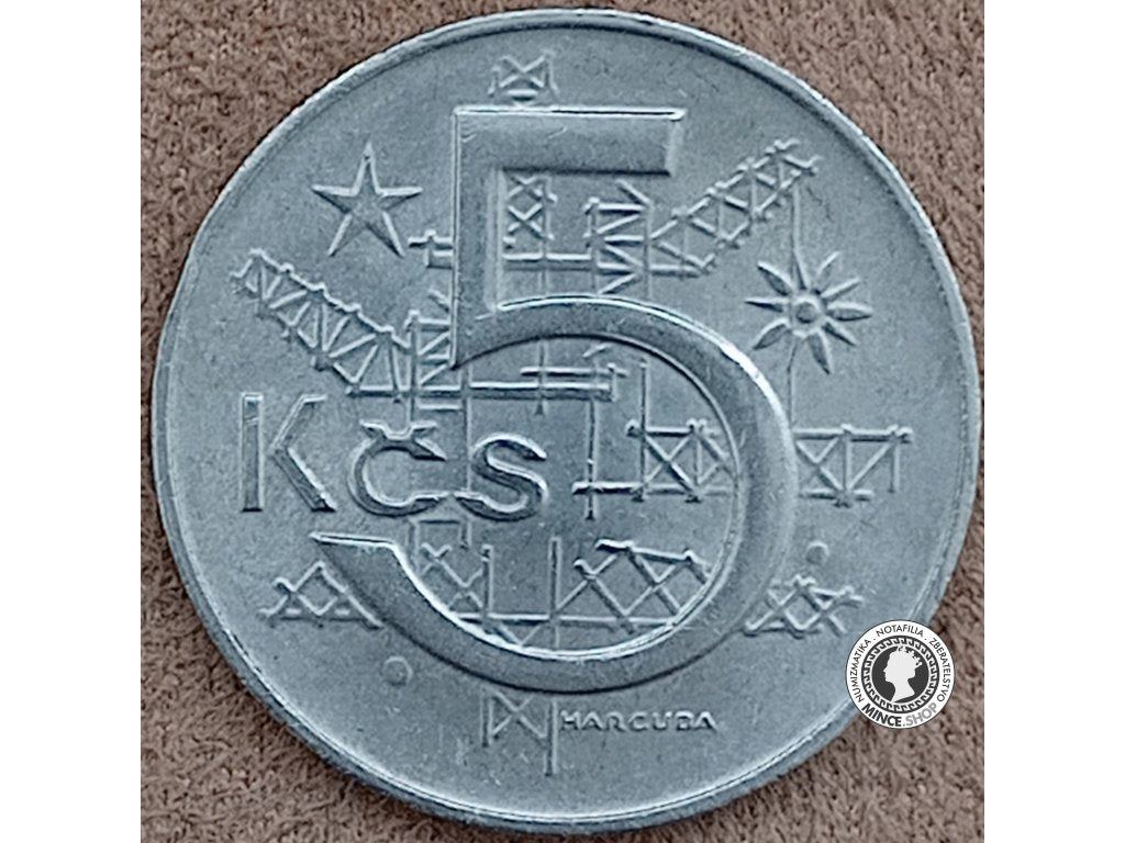 5 koruna - Česko-Slovensko - 1978
