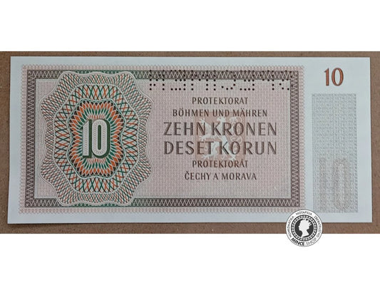 10 Korún - 1942 - Protektorát Čechy a Morava