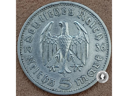 5 mariek - Nemecko - Tretia Ríša - 1936 A