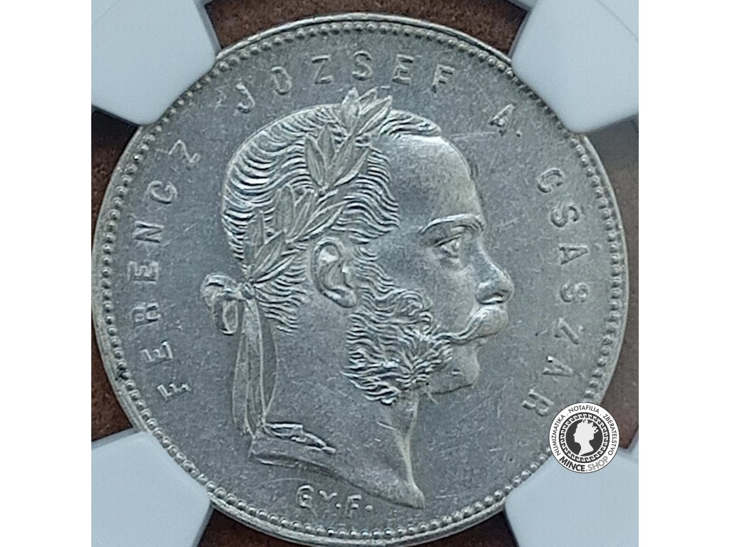 1. forint - Rakúsko-Uhorsko - 1869 - AU 58