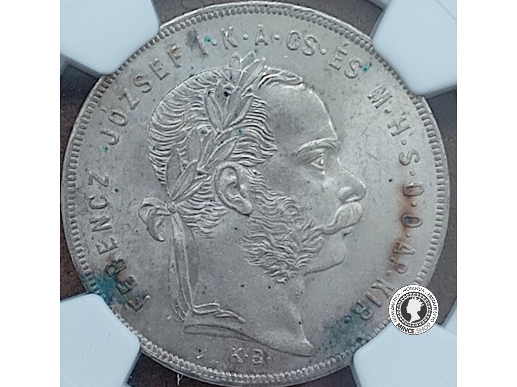 1. forint - Rakúsko-Uhorsko - 1879 - MS 62