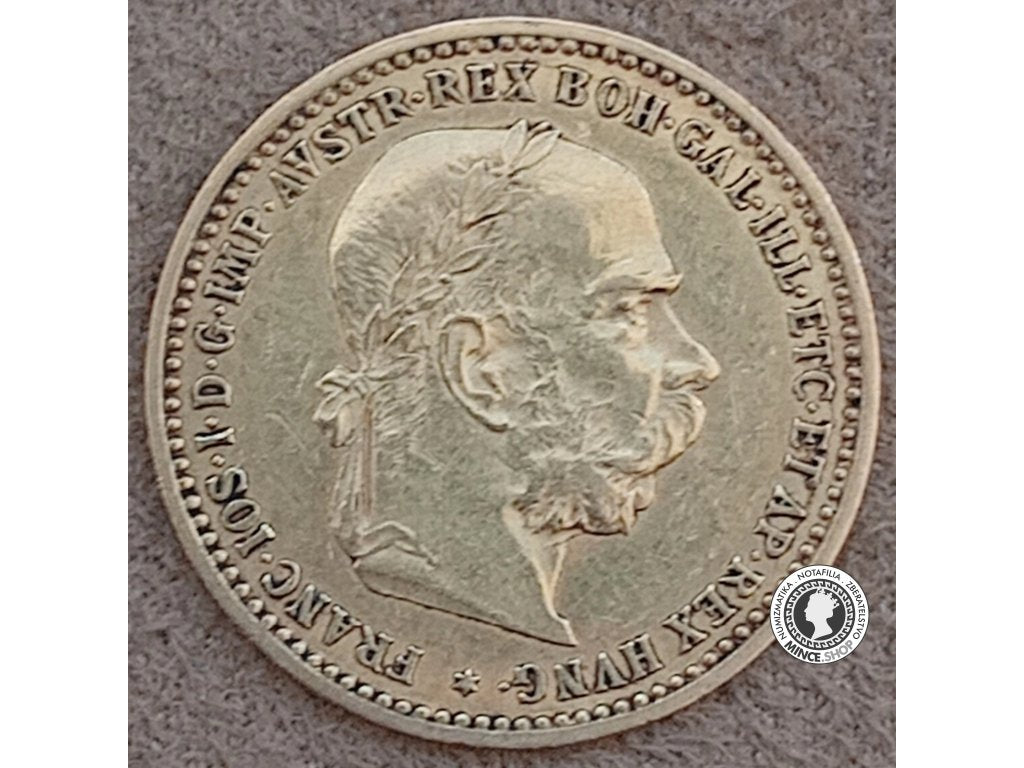 10 koruna - Rakúsko-Uhorsko - 1896 bz