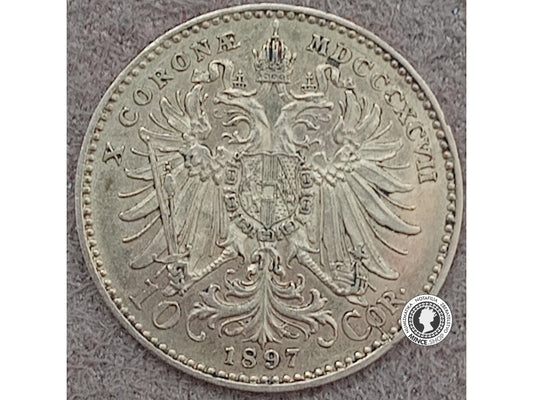 10 koruna - Rakúsko-Uhorsko - 1897