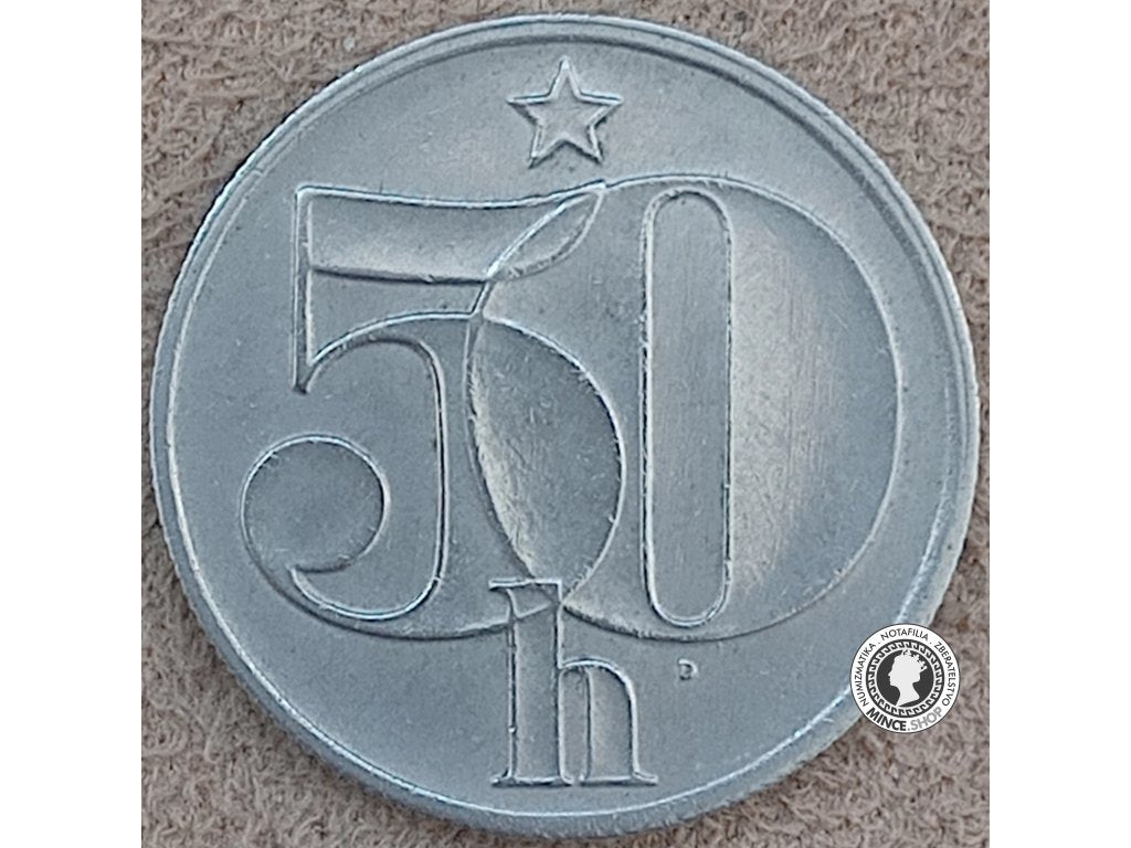 50 halier - Česko-Slovensko - 1987