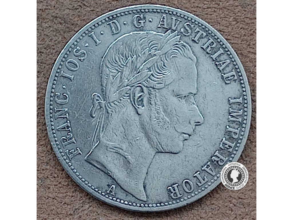 1 florin - Rakúsko-Uhorsko - 1860