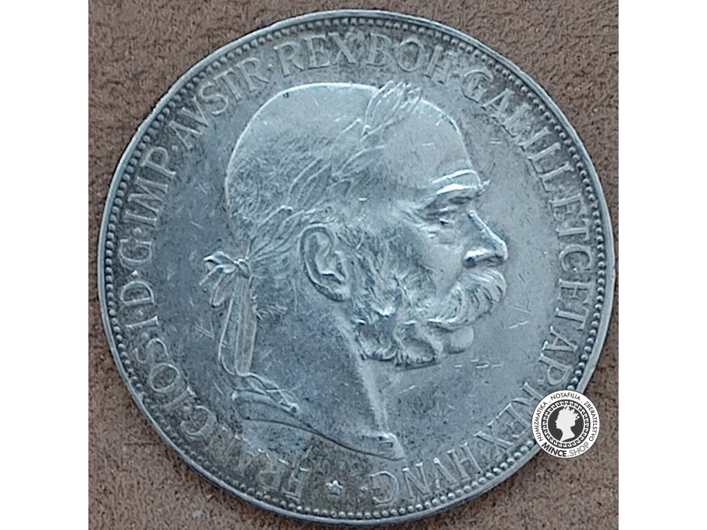 5 koruna - Rakúsko-Uhorsko - 1900