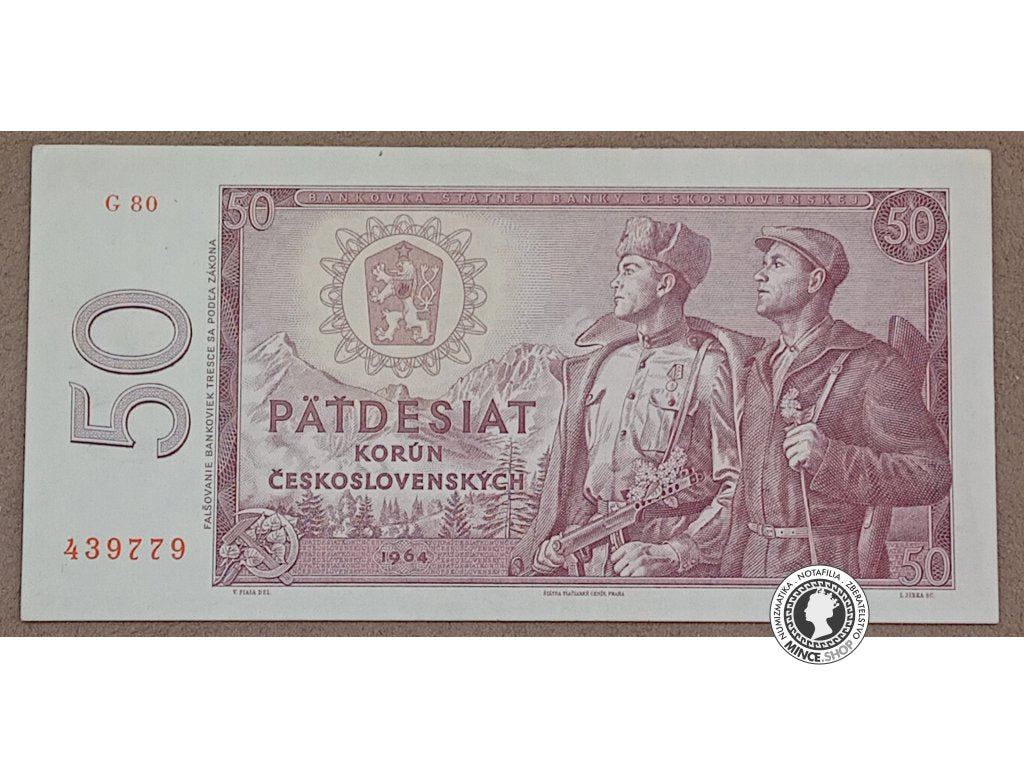 50 Korún - 1964 - ČSSR