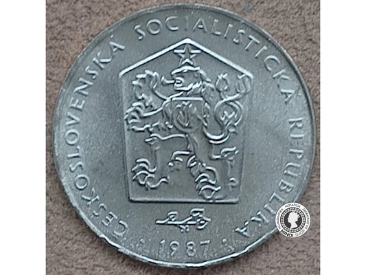2 koruna - Česko-Slovensko - 1987 - UNC