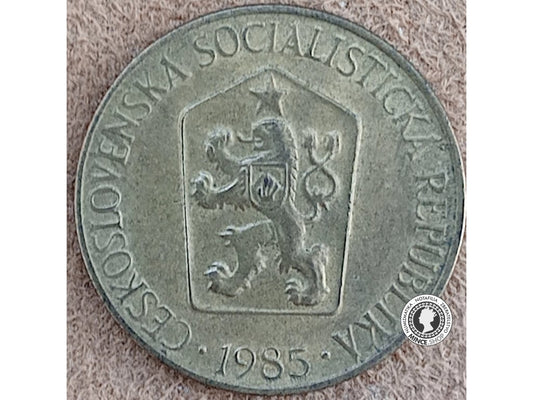 1 koruna - Česko-Slovensko - 1986