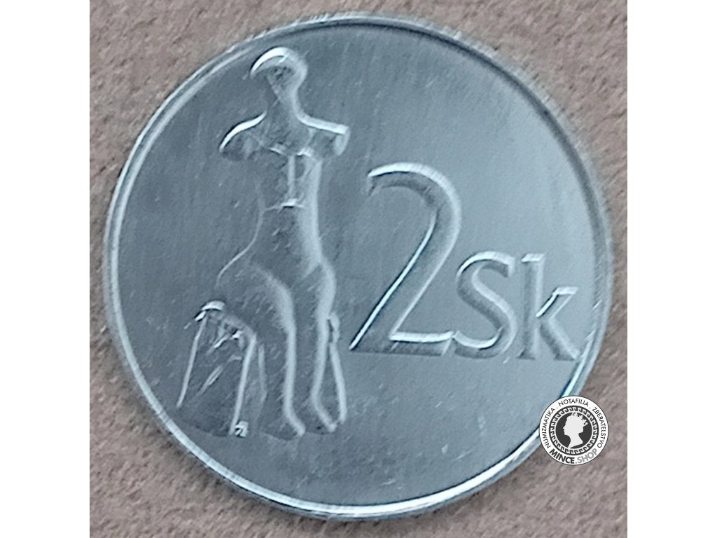 2 koruna - Slovensko - 1994 - UNC