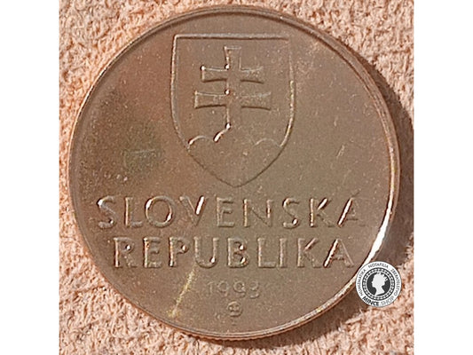 1 koruna - Slovensko - 1993 - UNC