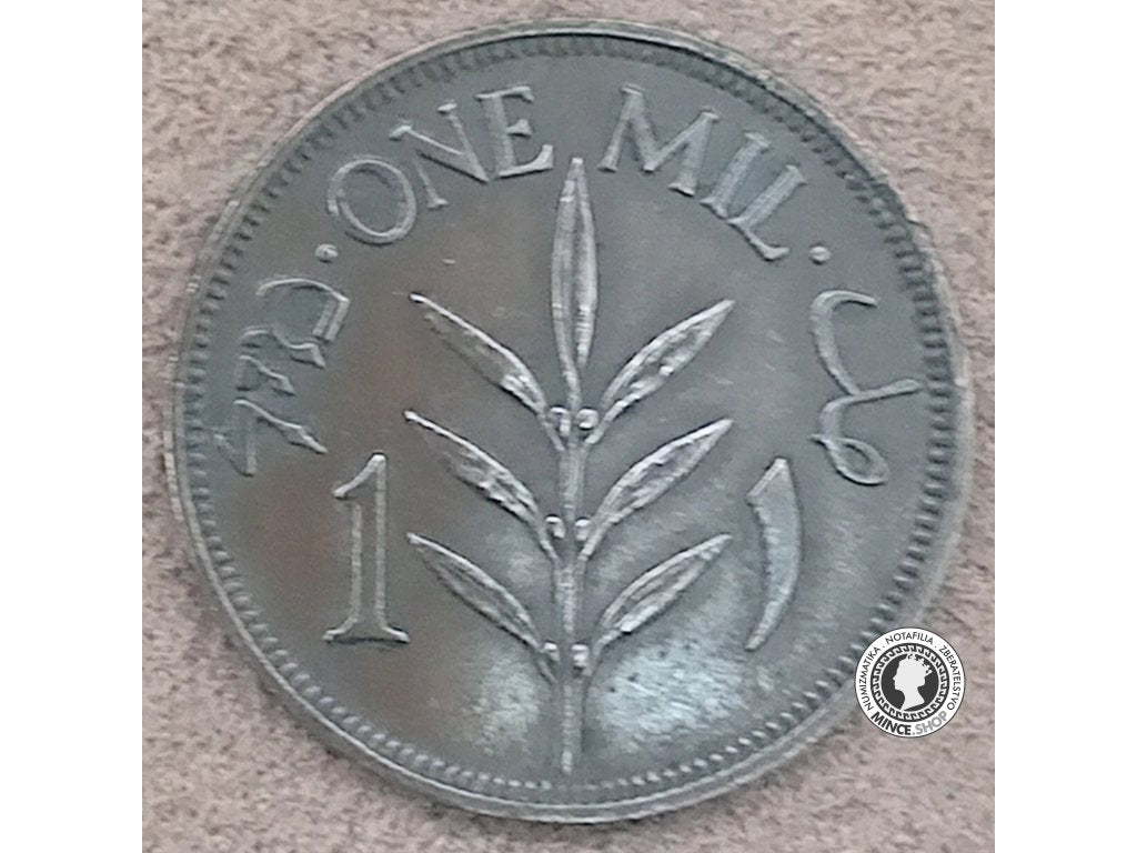 1 mil - Britská Palestína - 1927