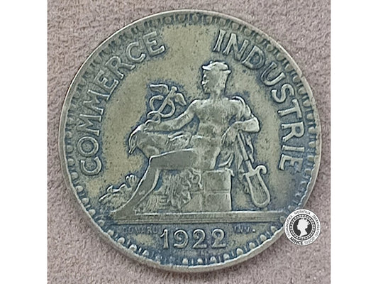 2 frank - Francúzsko - 1922