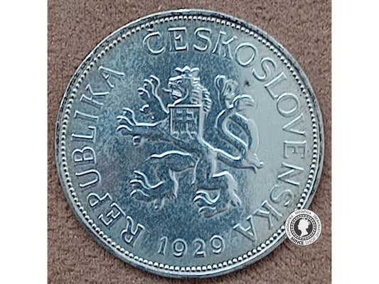 5.koruna - 1.ČSR - 1929