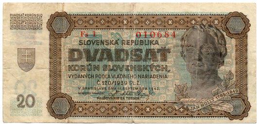 Bankovky Slovenského Štátu 1939-1945: Múza histórie v tlačiarni