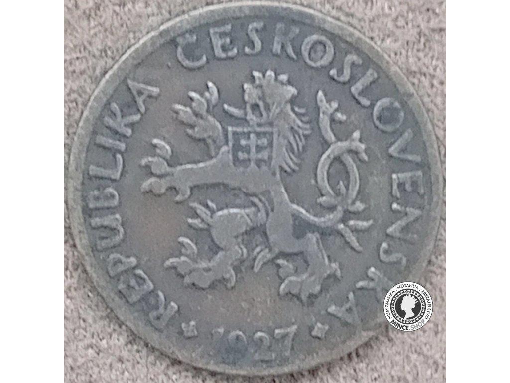 5 halierov - 1.ČSR - 1927
