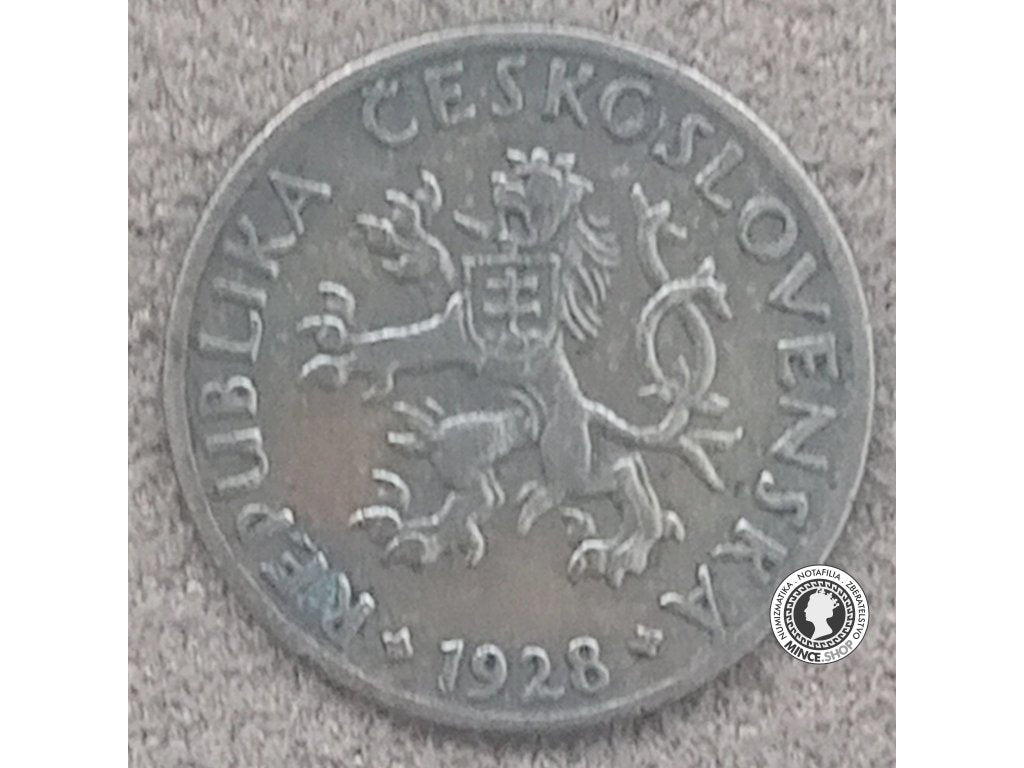 5 halierov - 1.ČSR - 1928