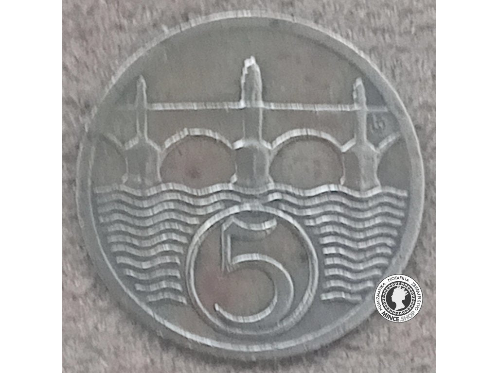 5 halierov - 1.ČSR - 1928
