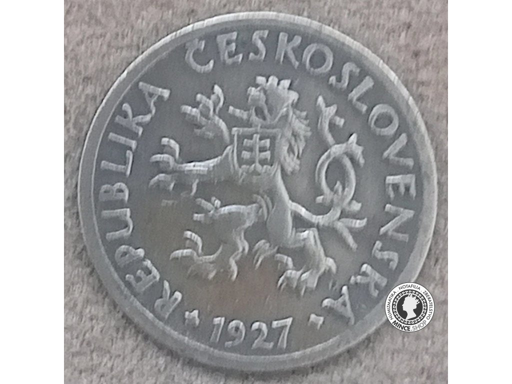 10 halier - 1.ČSR - 1927