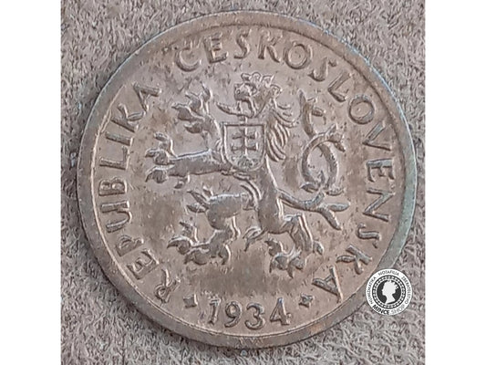 10 halier - 1.ČSR - 1934