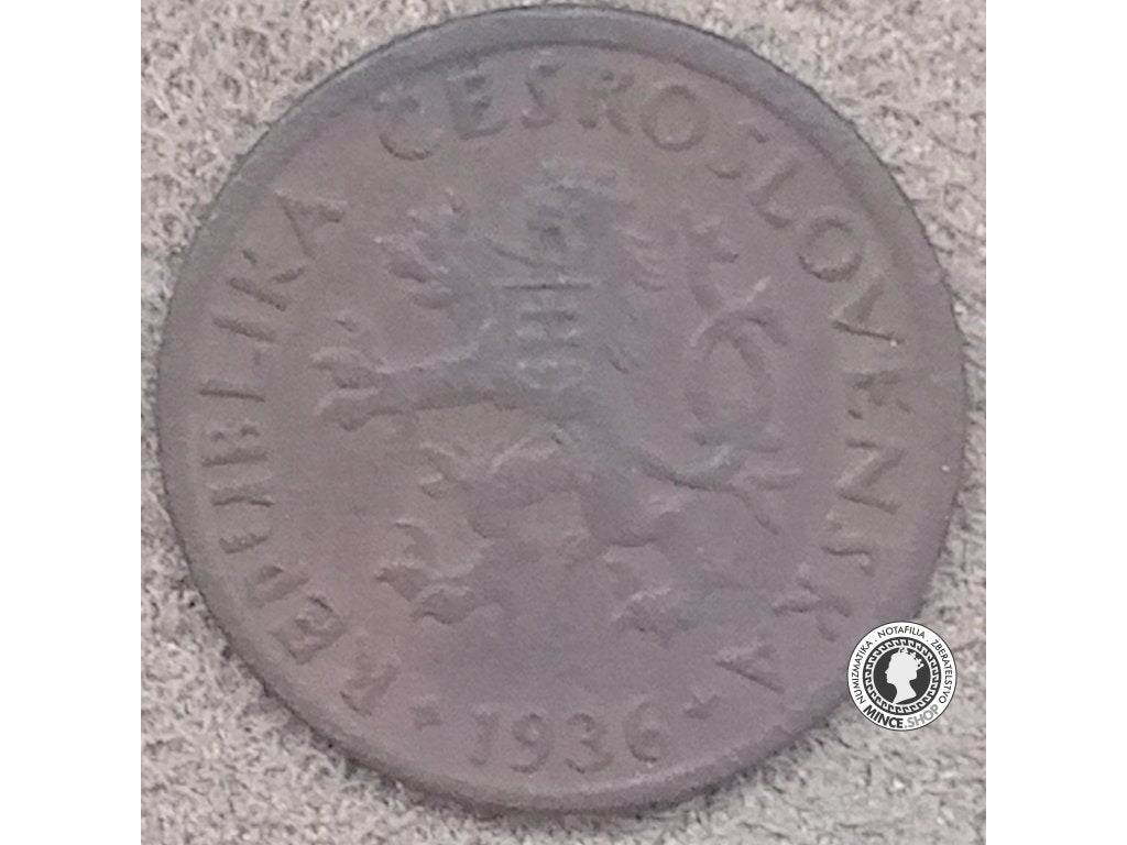 10 halier - 1.ČSR - 1936