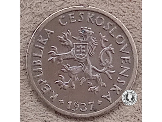 10 halier - 1.ČSR - 1937