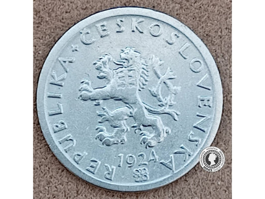 20 halier - 1.ČSR - 1924