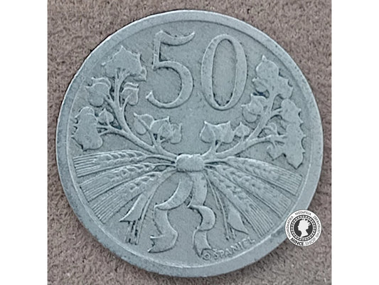 50 halier - 1.ČSR - 1922