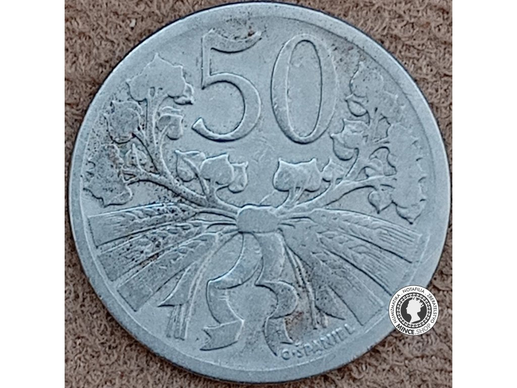 50 halier - 1.ČSR - 1924