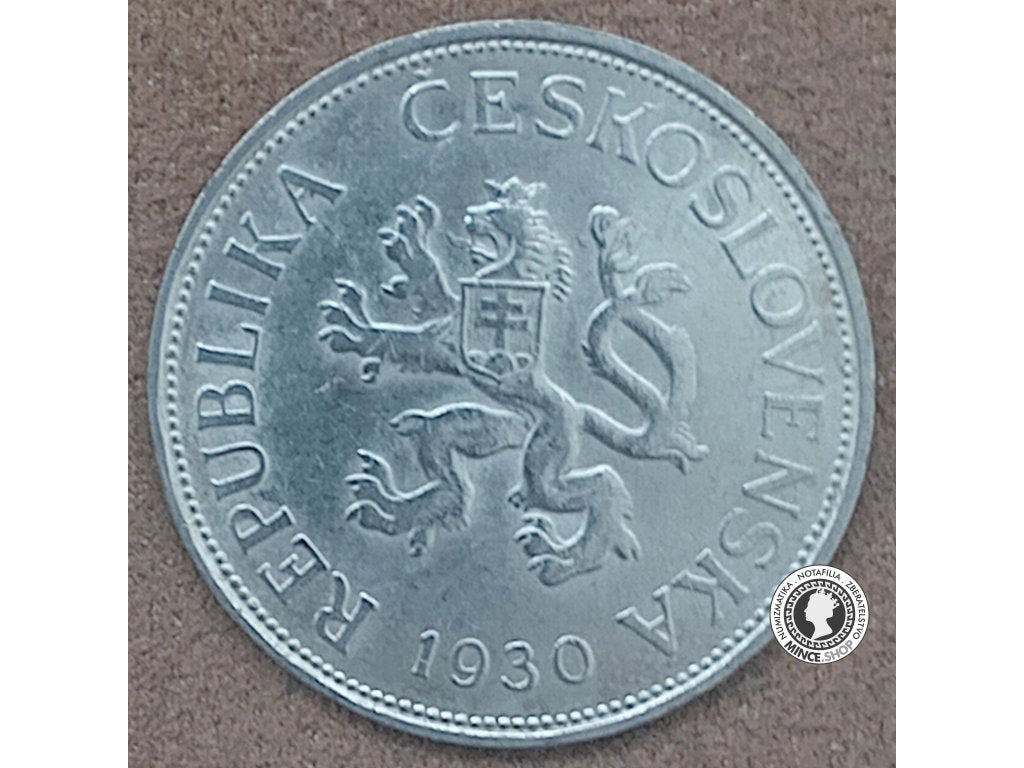 5.koruna - 1.ČSR - 1930