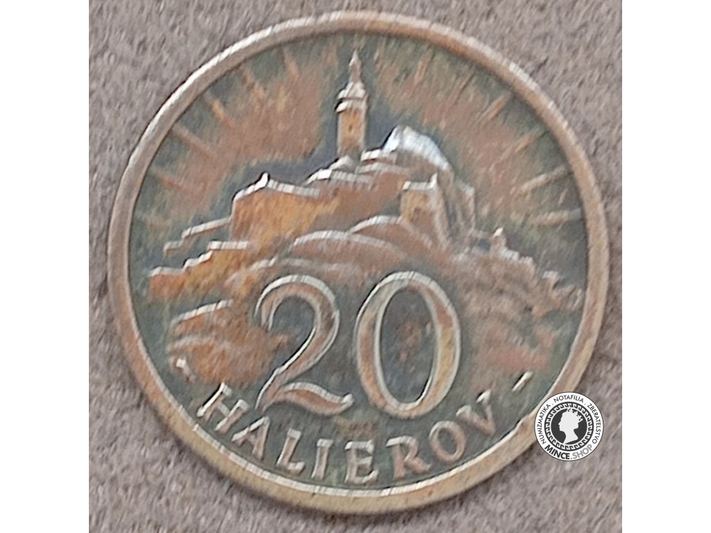 20 halier - Slovenský Štát - 1940