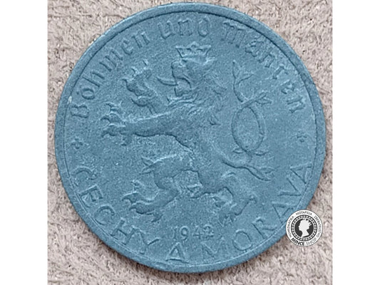 20 halier - Protektorát Čechy a Morava - 1942