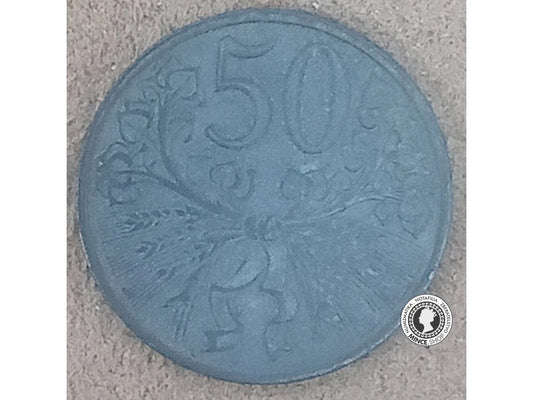 50 halier - Protektorát Čechy a Morava - 1942